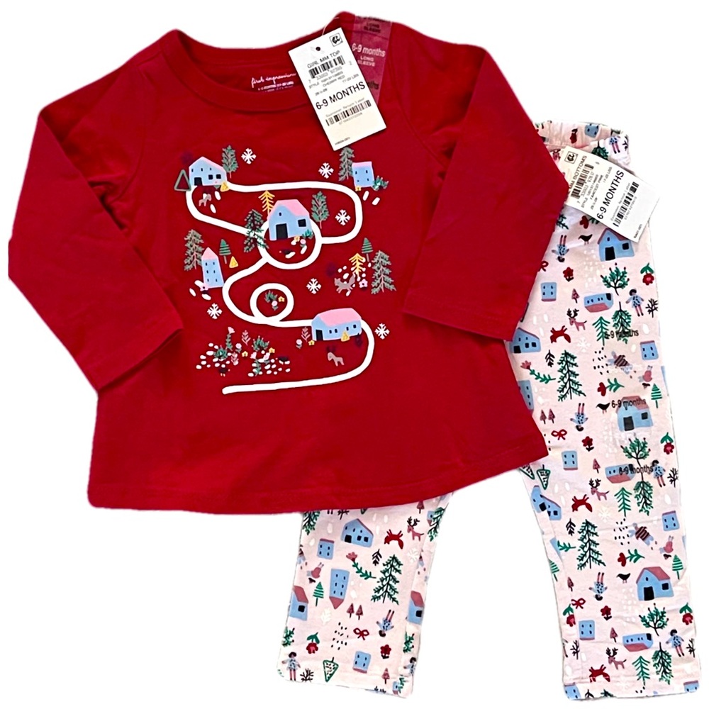 Baby Girl Long Sleeve Matching Set